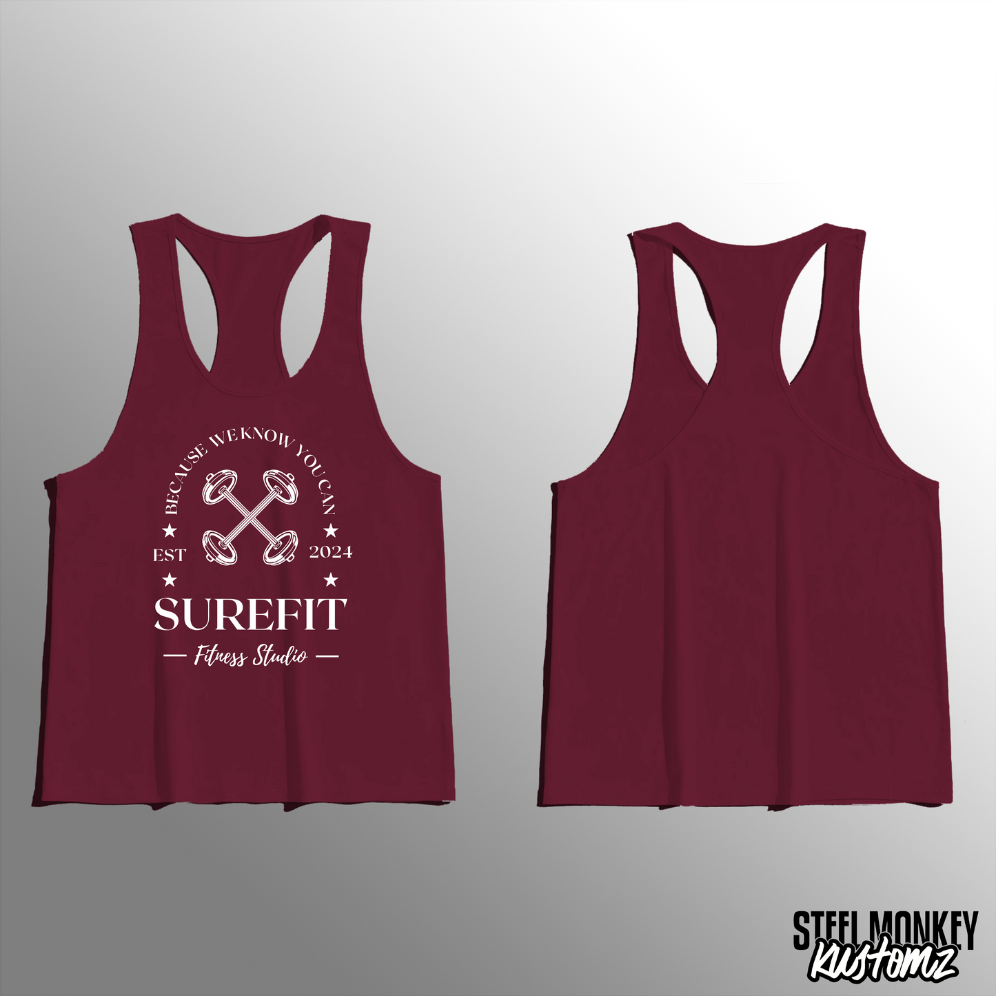 SureFit Fitness - Stringer Vests - Mens