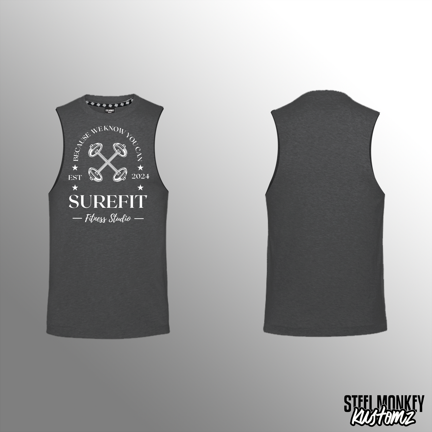 SureFit Fitness - Muscle Tanks - Mens