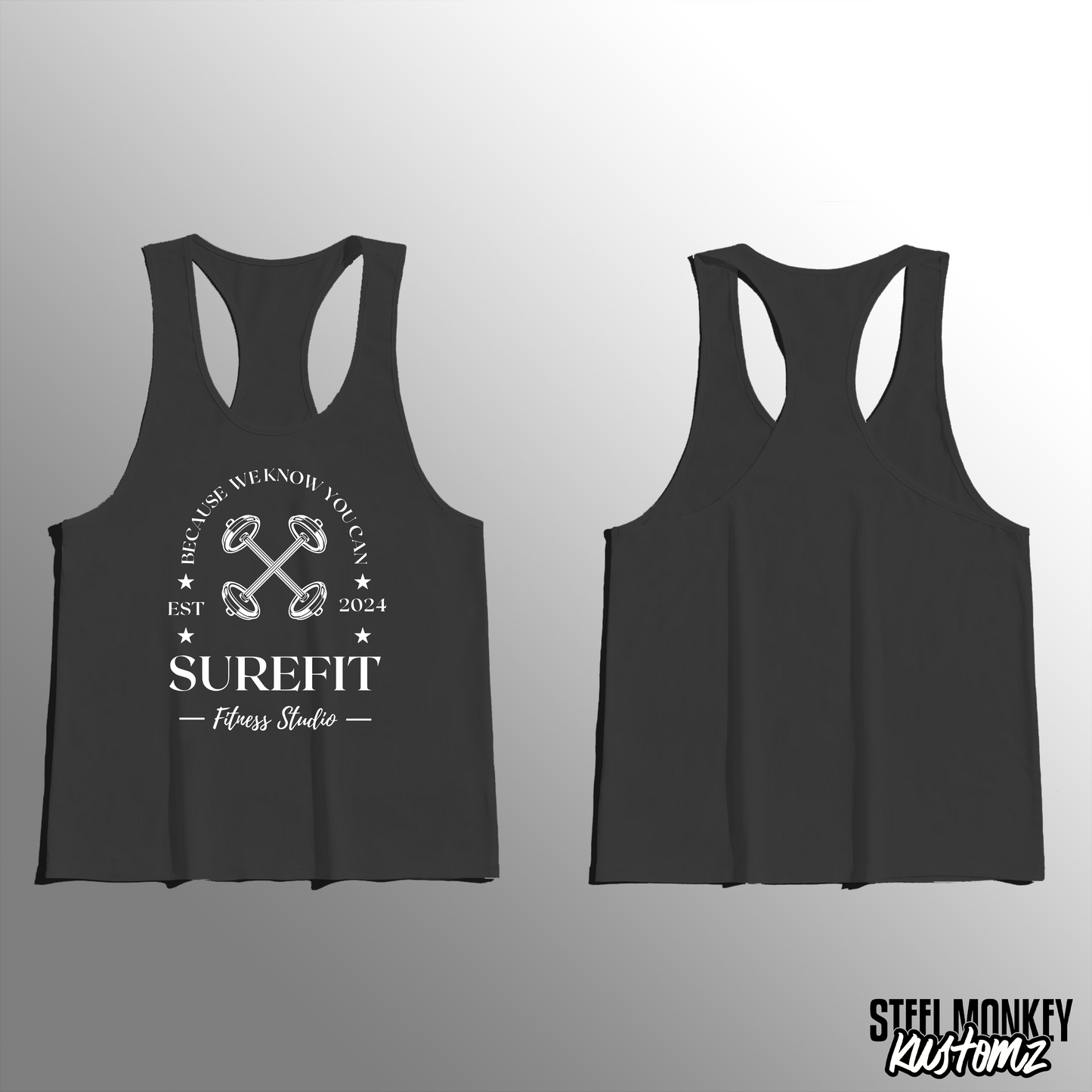 SureFit Fitness - Stringer Vests - Mens
