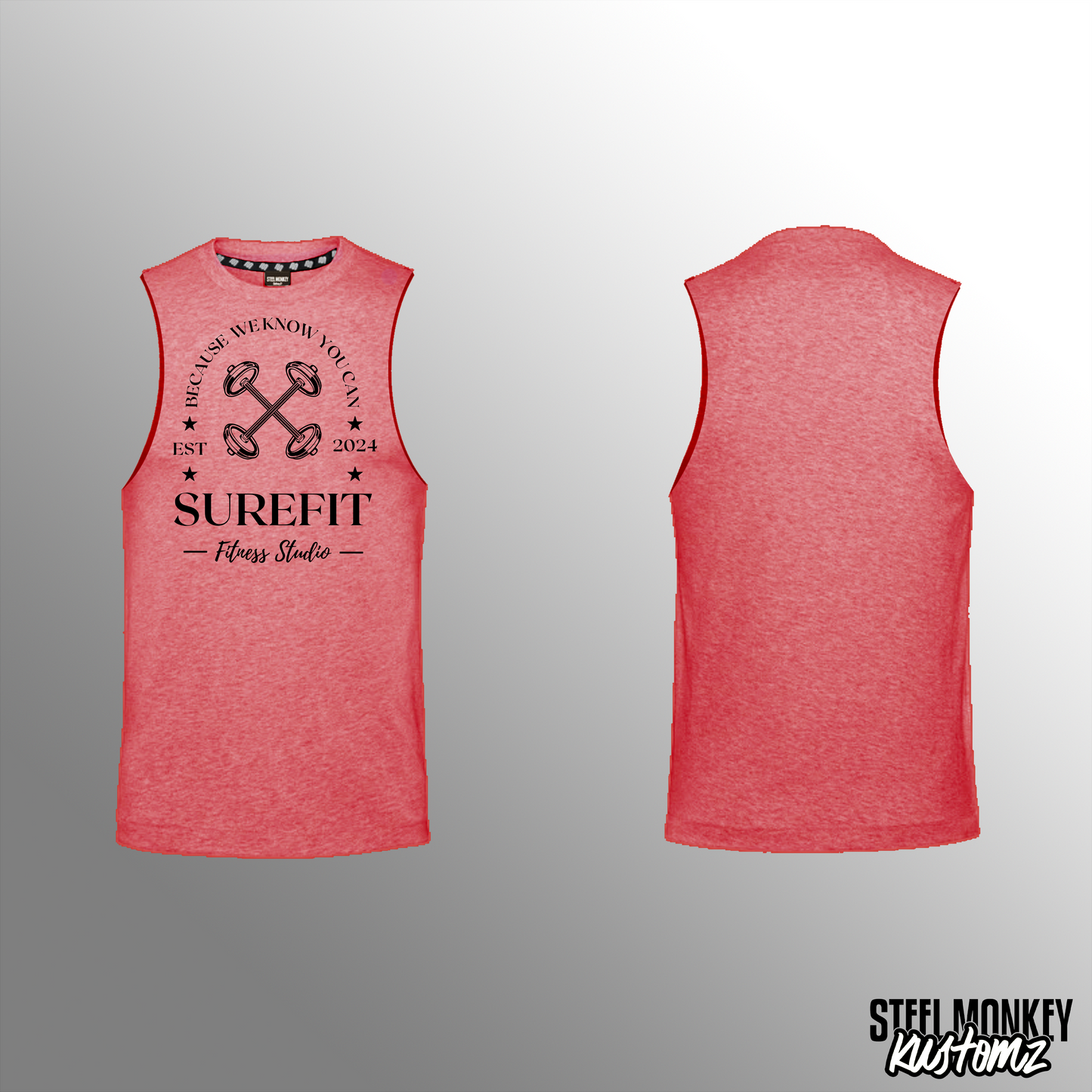 SureFit Fitness - Muscle Tanks - Mens