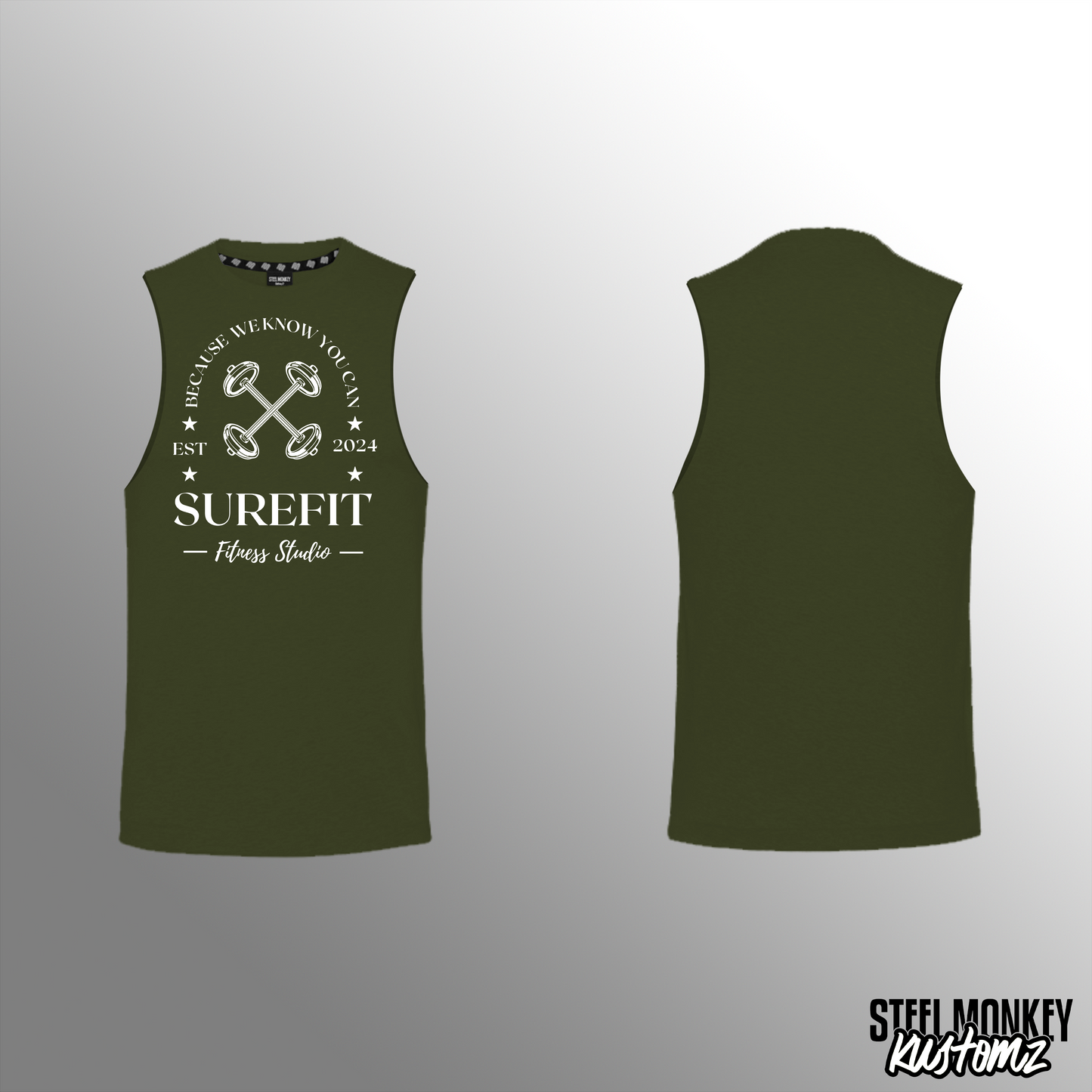SureFit Fitness - Muscle Tanks - Mens