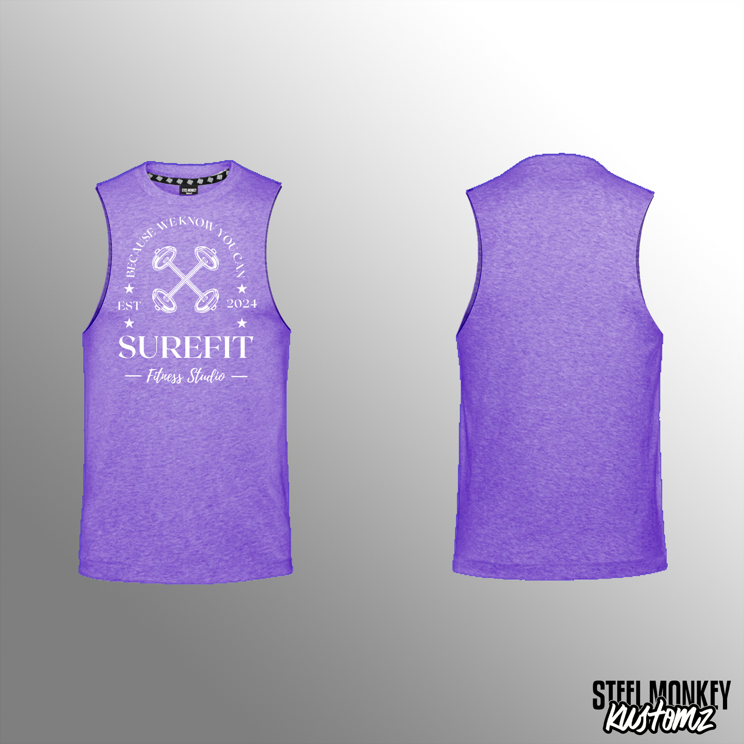 SureFit Fitness - Muscle Tanks - Mens