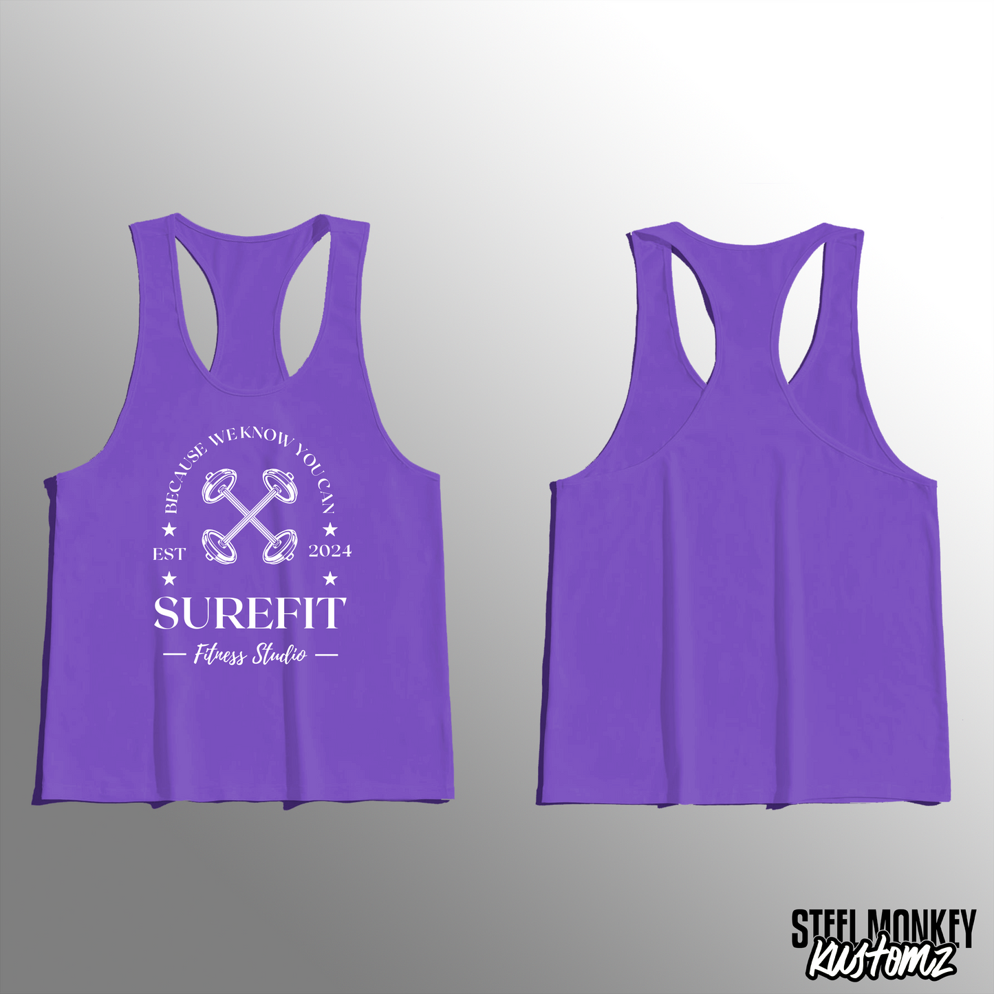 SureFit Fitness - Stringer Vests - Mens