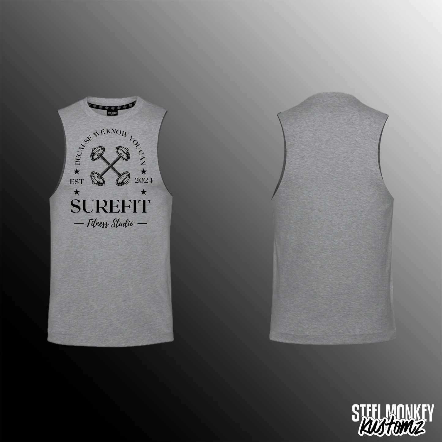 SureFit Fitness - Muscle Tanks - Mens