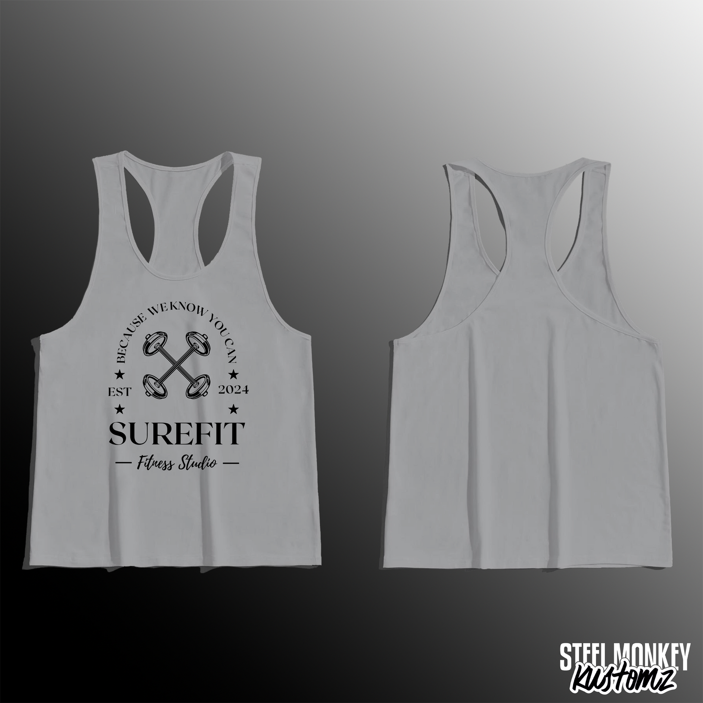 SureFit Fitness - Stringer Vests - Mens