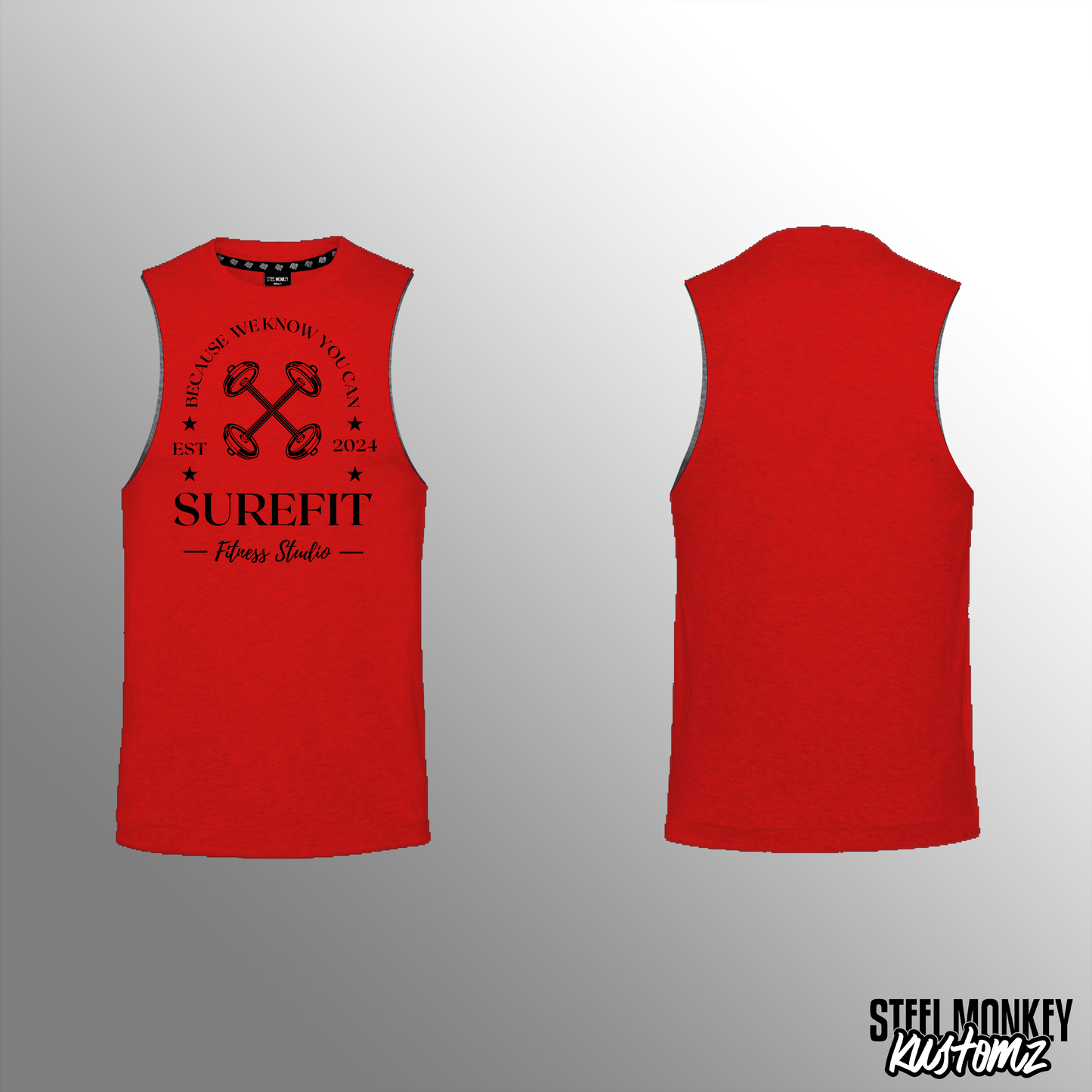 SureFit Fitness - Muscle Tanks - Mens