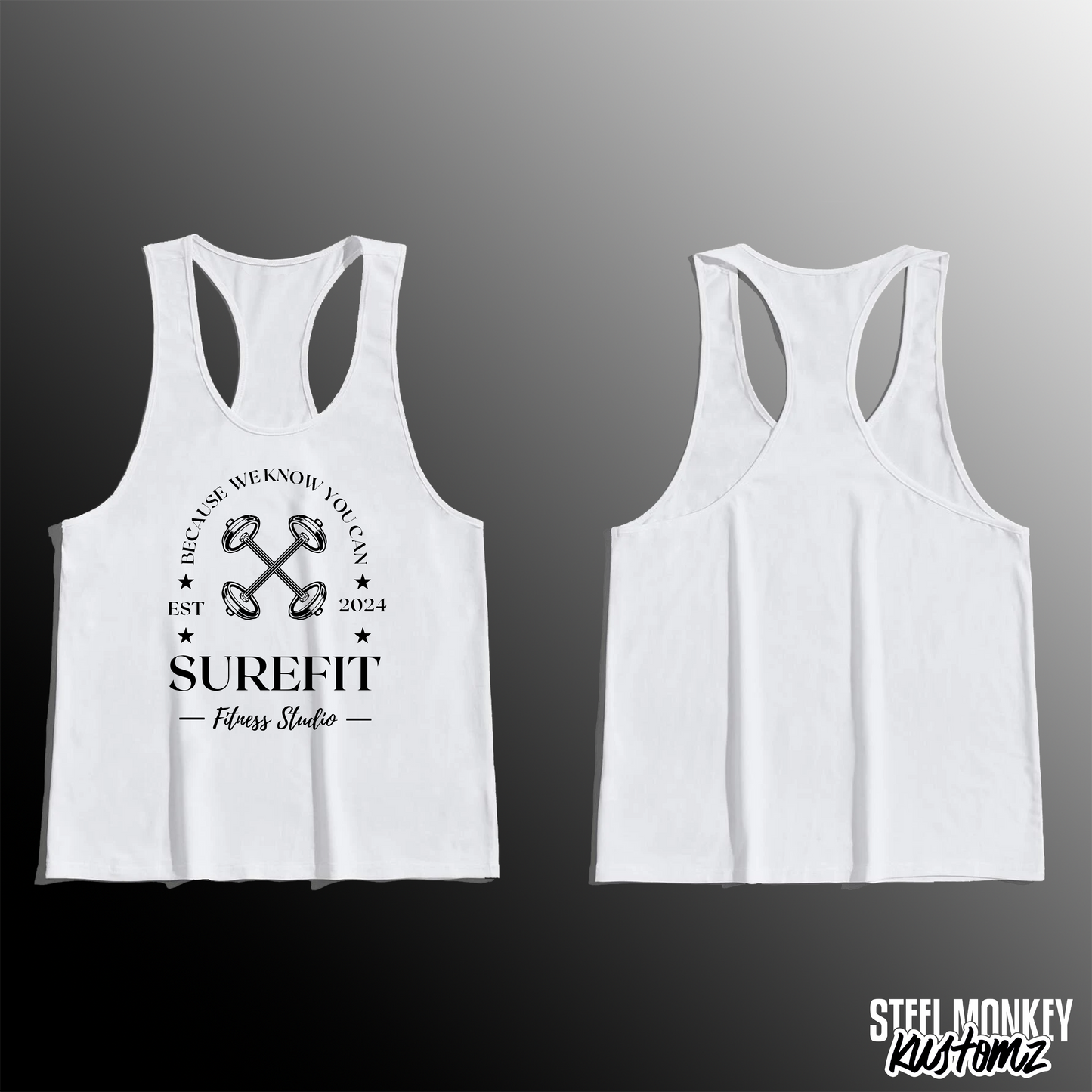 SureFit Fitness - Stringer Vests - Mens
