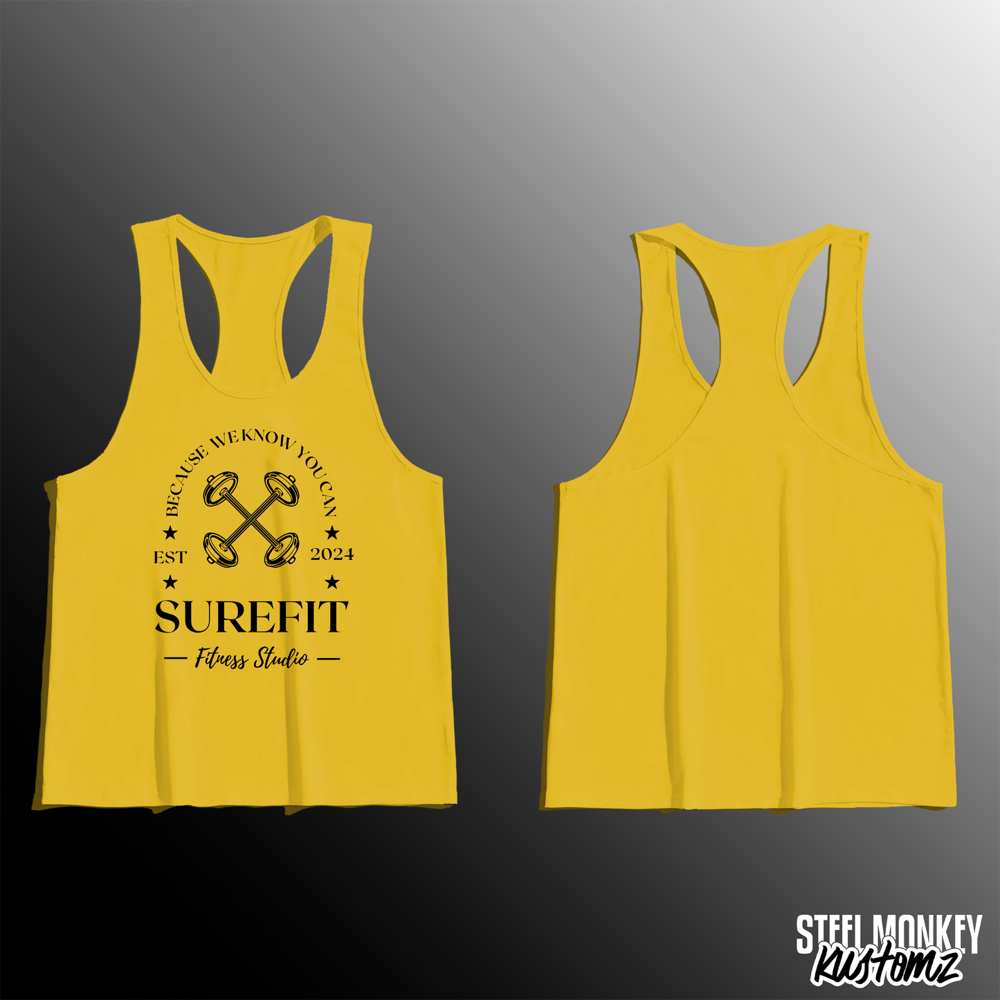 SureFit Fitness - Stringer Vests - Mens