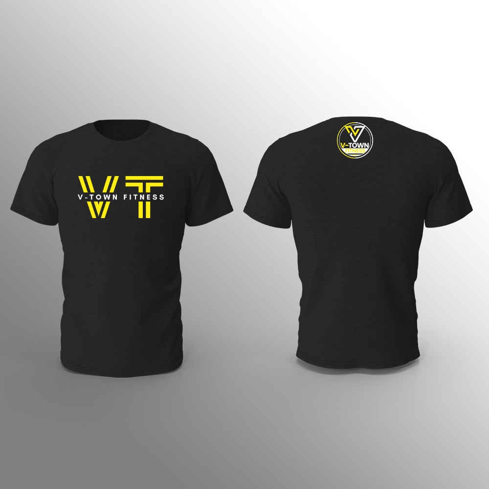 V-Town Fitness Designs - T-Shirt - Men