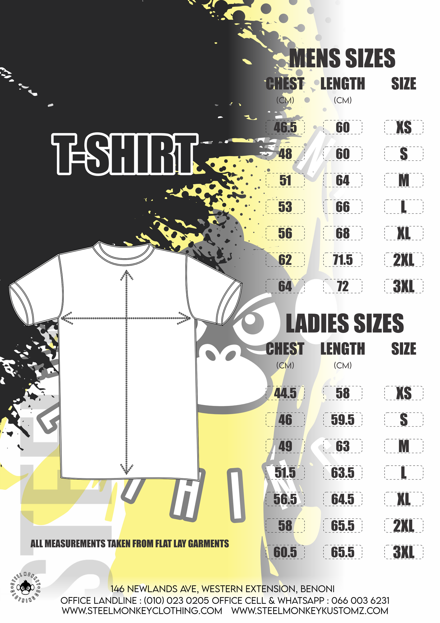Golden Goose - Tshirt - Yellow - Brushed Spandex