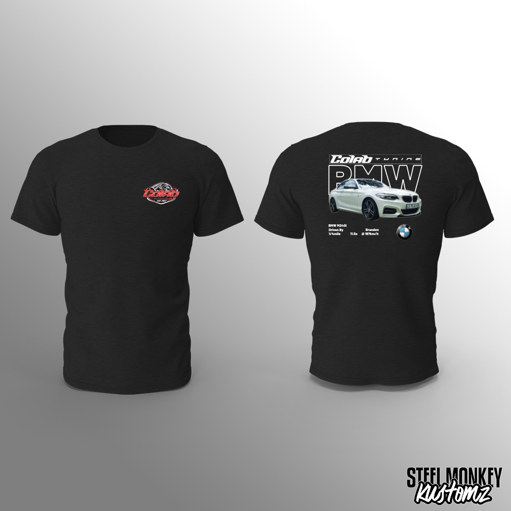 Colab Tuning - BMW  - T-Shirt - Black - Brandon