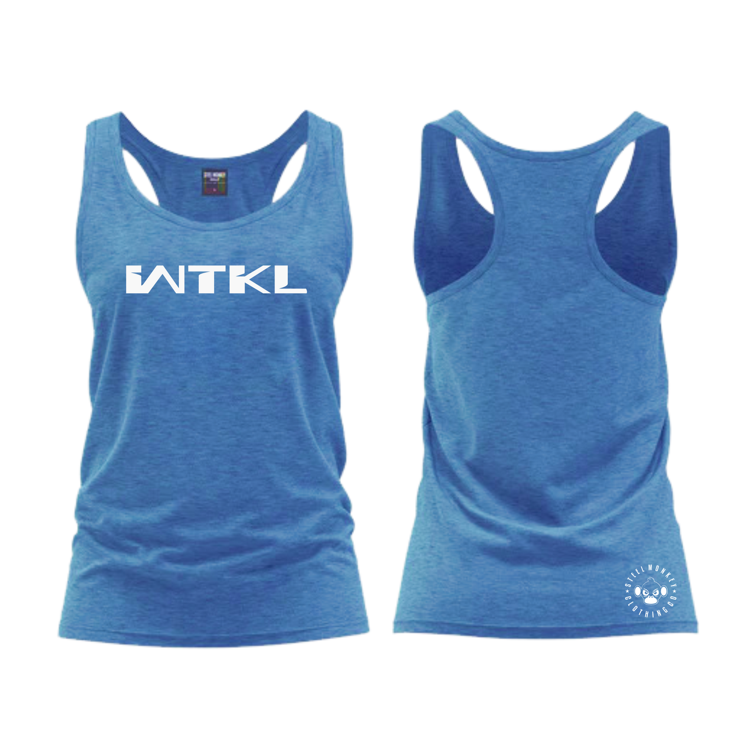 WTKL - Ladies Vest - Blue - Simplistic