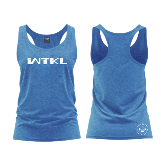 WTKL - Ladies Vest - Blue - Simplistic