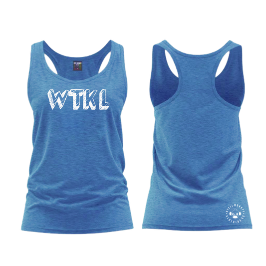 WTKL - Ladies Vest - Blue - Written