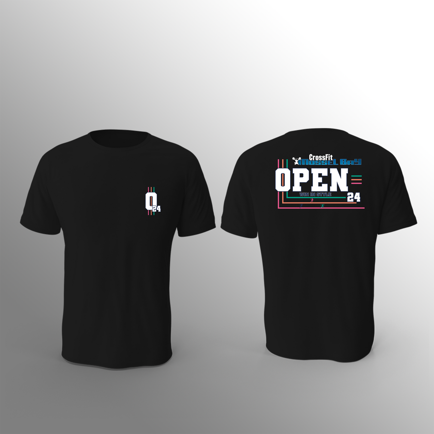 CrossFit Mossel Bay -T-Shirt - Open24 - Black