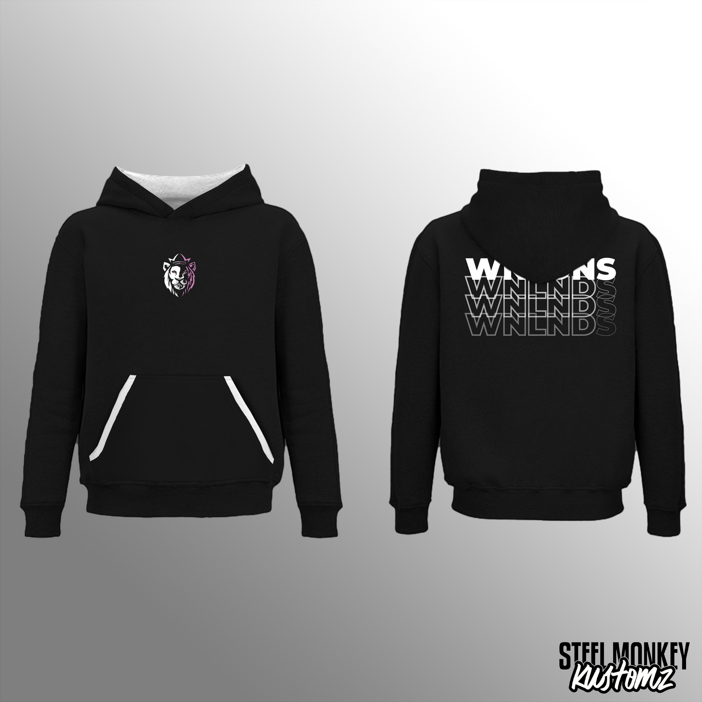 Winelands Fitness - Hoodie - Ladies - (Design 1)