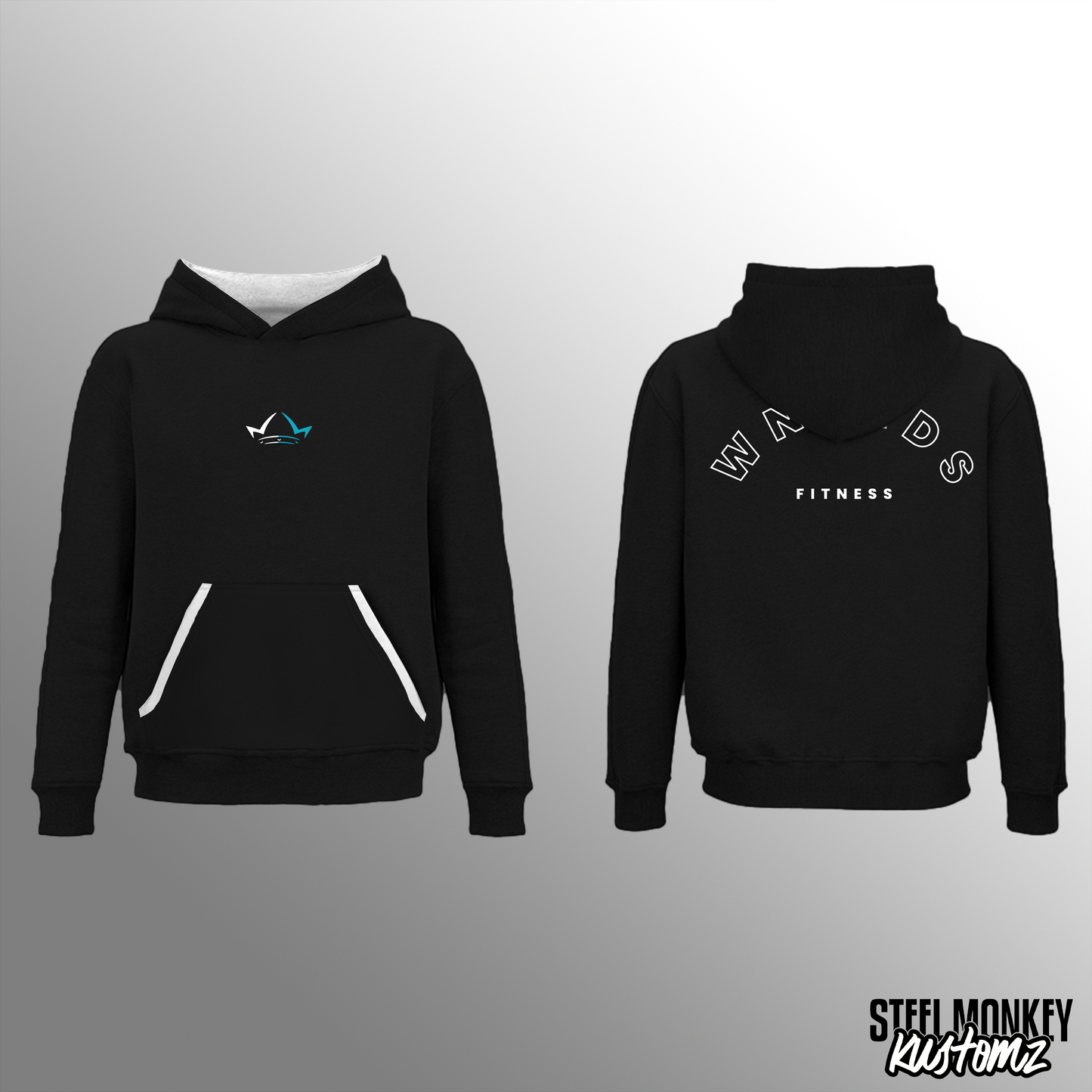 Winelands Fitness - Hoodie - Mens - (Design 2)