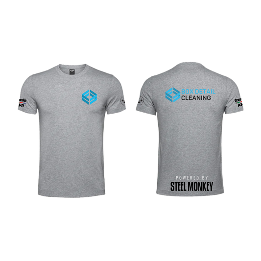 Box Detail Cleaning - Tshirt - Grey