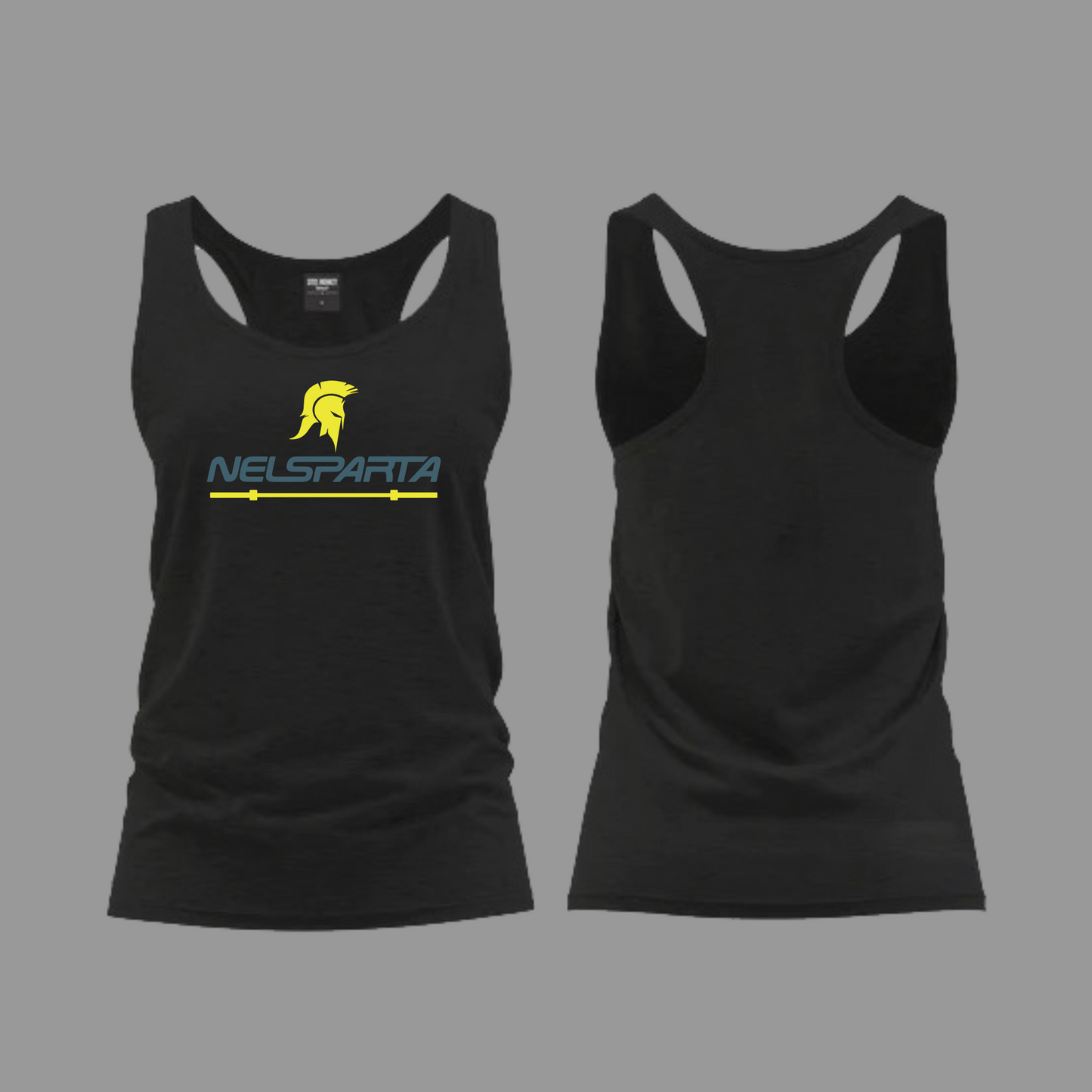 Nelsparta - Ladies Vest - Yellow Bar