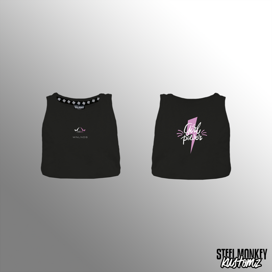 Winelands Fitness - Crop - Sleeveless Vest - Ladies - Girl Power