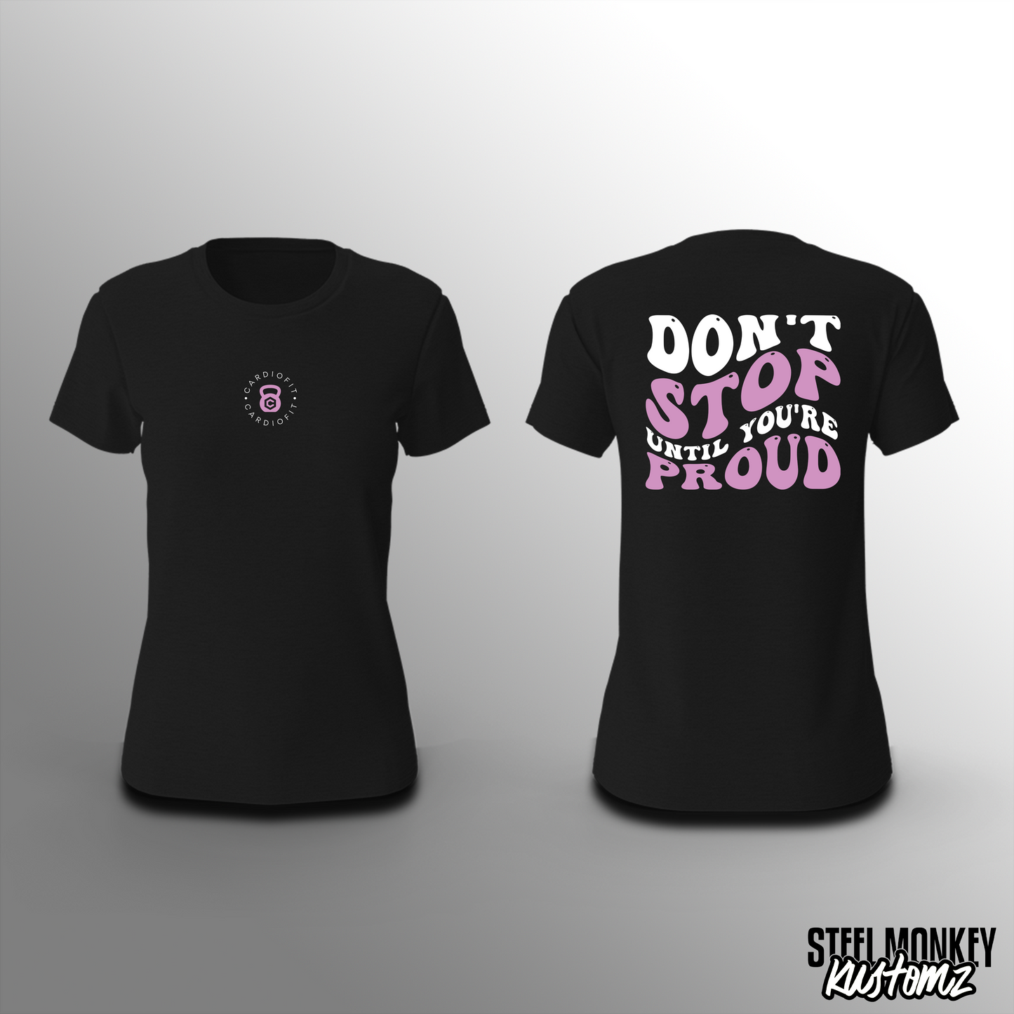 Winelands Fitness - T-Shirt - Ladies - Don't Stop