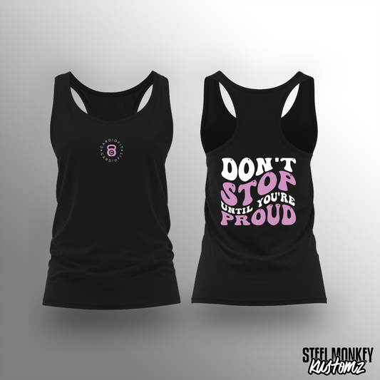 Winelands Fitness - Vest - Ladies - Don't Stop
