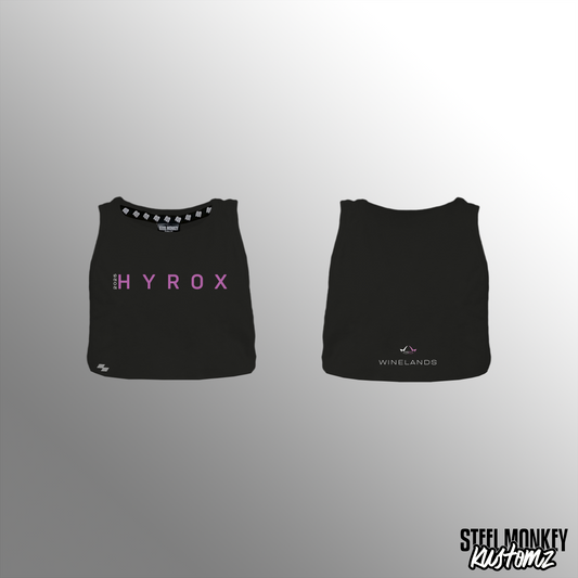 Winelands Fitness - Crop - Sleeveless Vest - Ladies - Hyrox