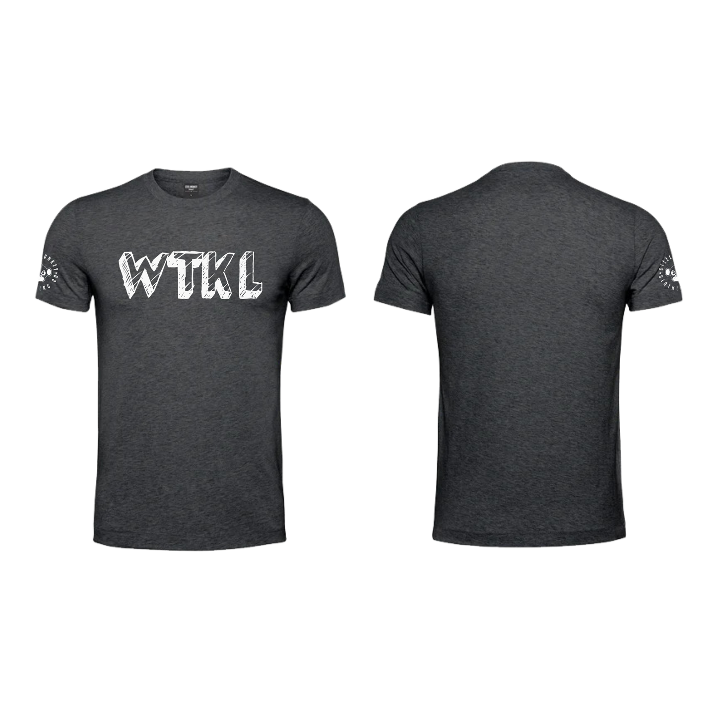 WTKL - Tshirt - Charcoal- Written