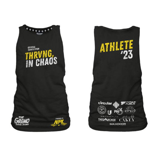 The Grind Ladies Muscle Tank - Black 2