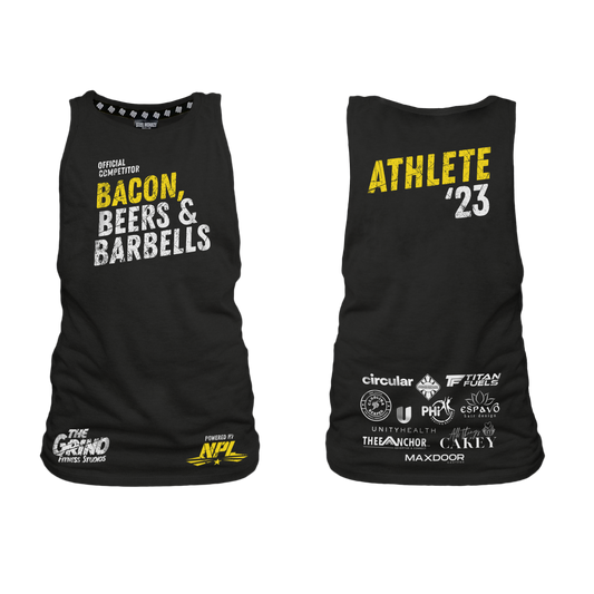 The Grind Ladies Muscle Tank - Black 3