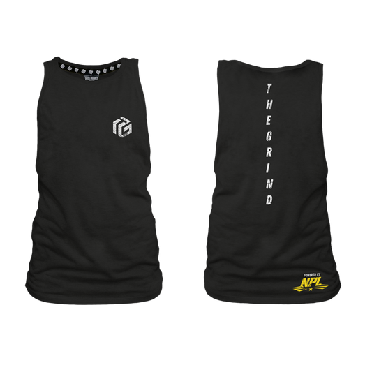 The Grind Ladies Muscle Tank - Black 4