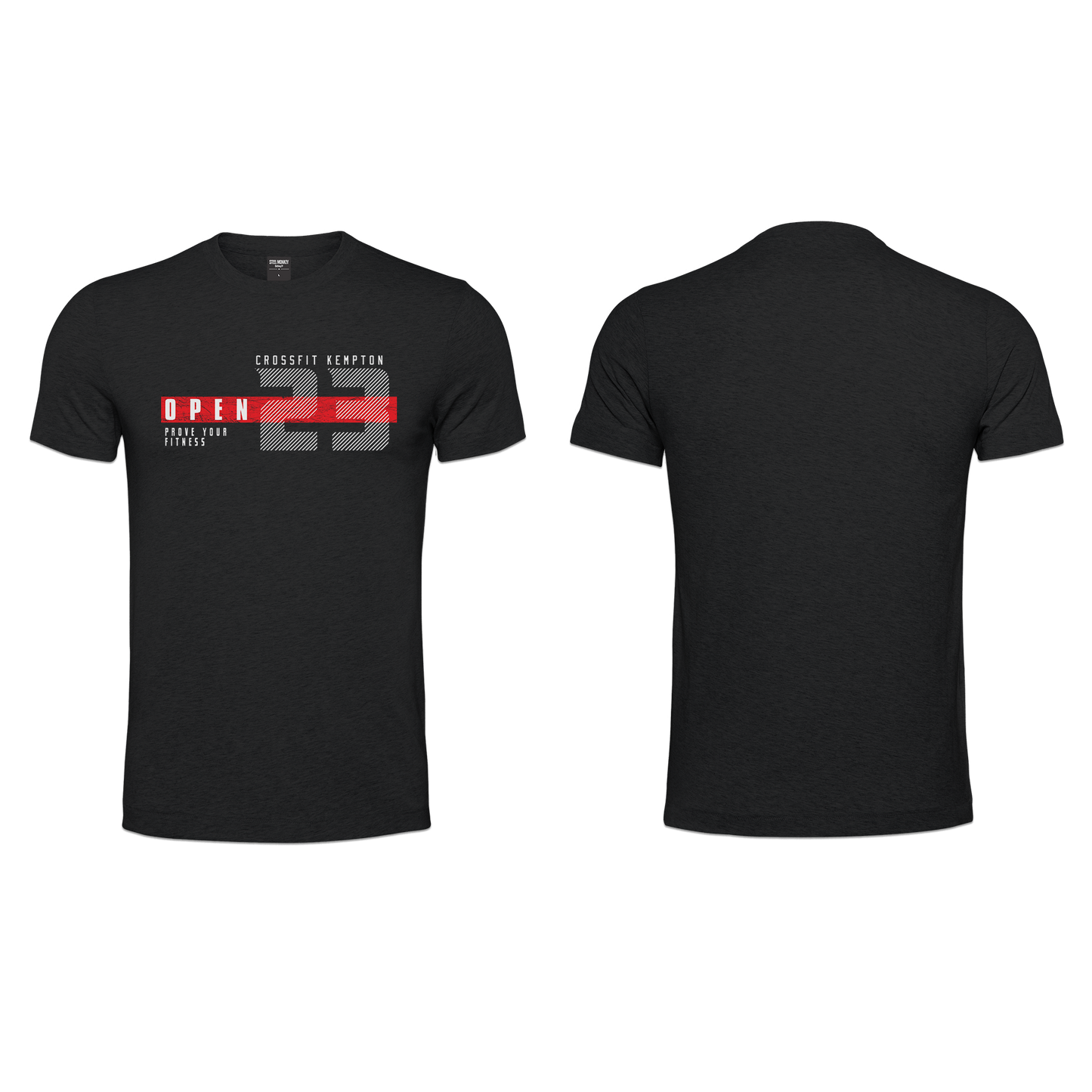 Crossfit Kempton Park Open 23 Ladies T - Black Melange