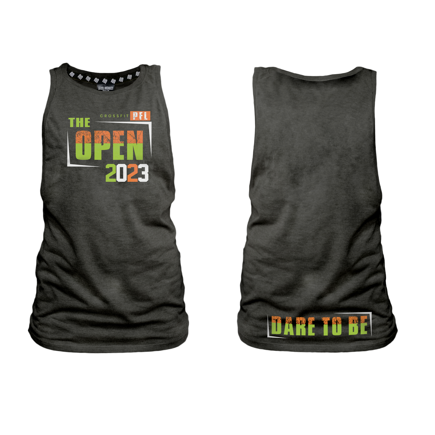 PFL Open 2023 Ladies Muscle Tank - Charcoal Melange