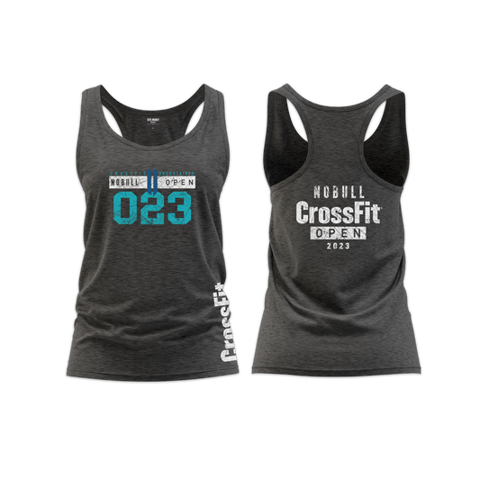 Uncontained II Open 2023 Ladies Straight Cut Vest - Charcoal Melange