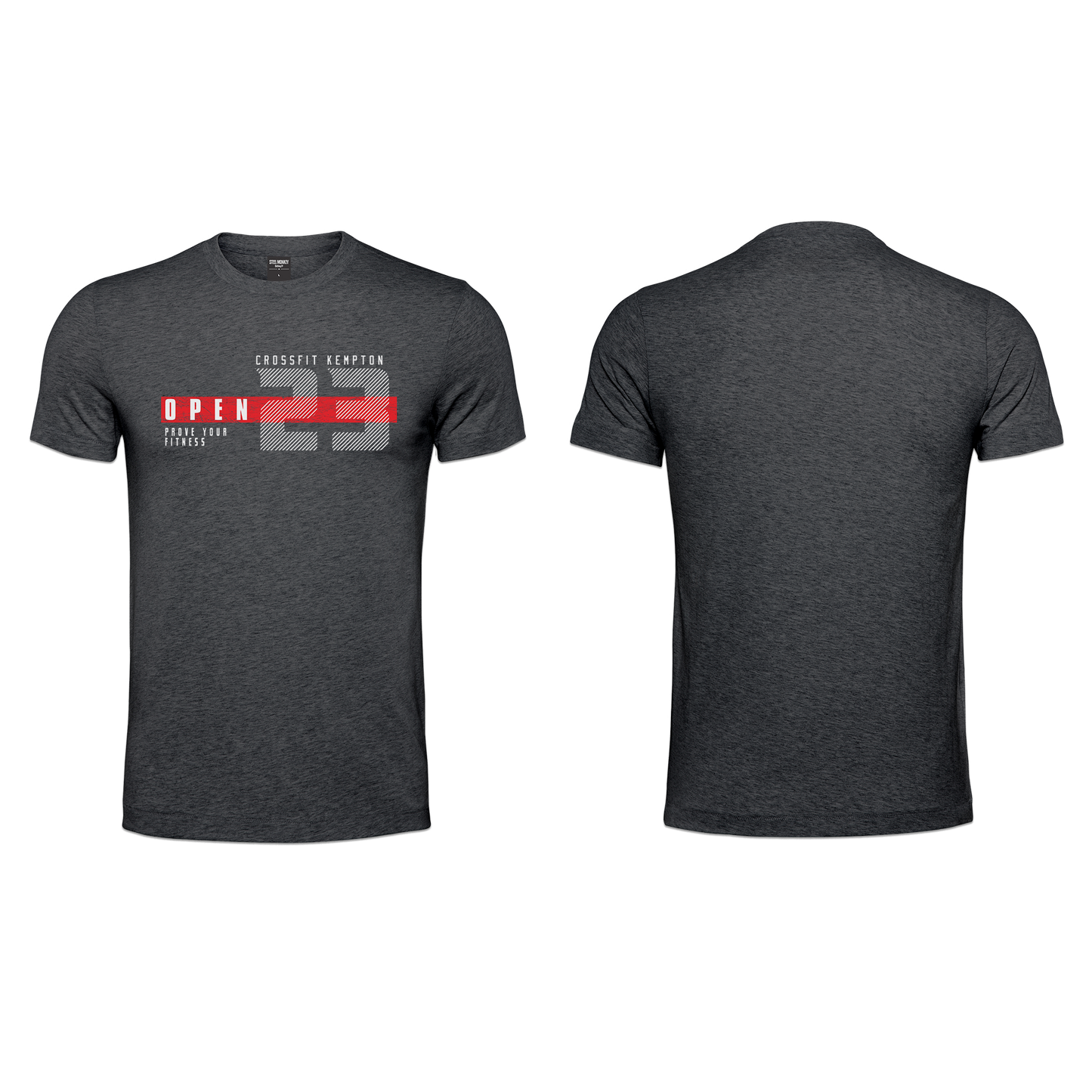 Crossfit Kempton Park Open 23 Mens T - Charcoal Melange