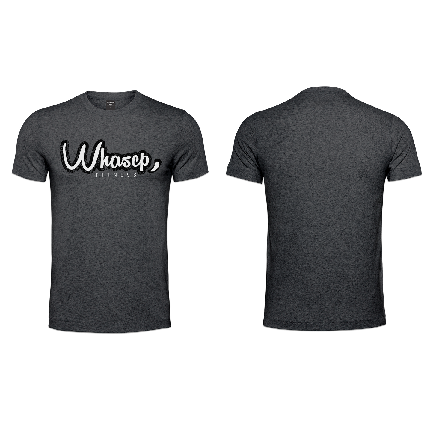 WHASCP Fitness Ladies T-Shirt - Charcoal Melange
