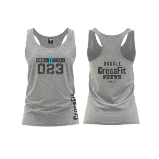 Uncontained II Open 2023 Ladies Straight Cut Vest - Grey Melange