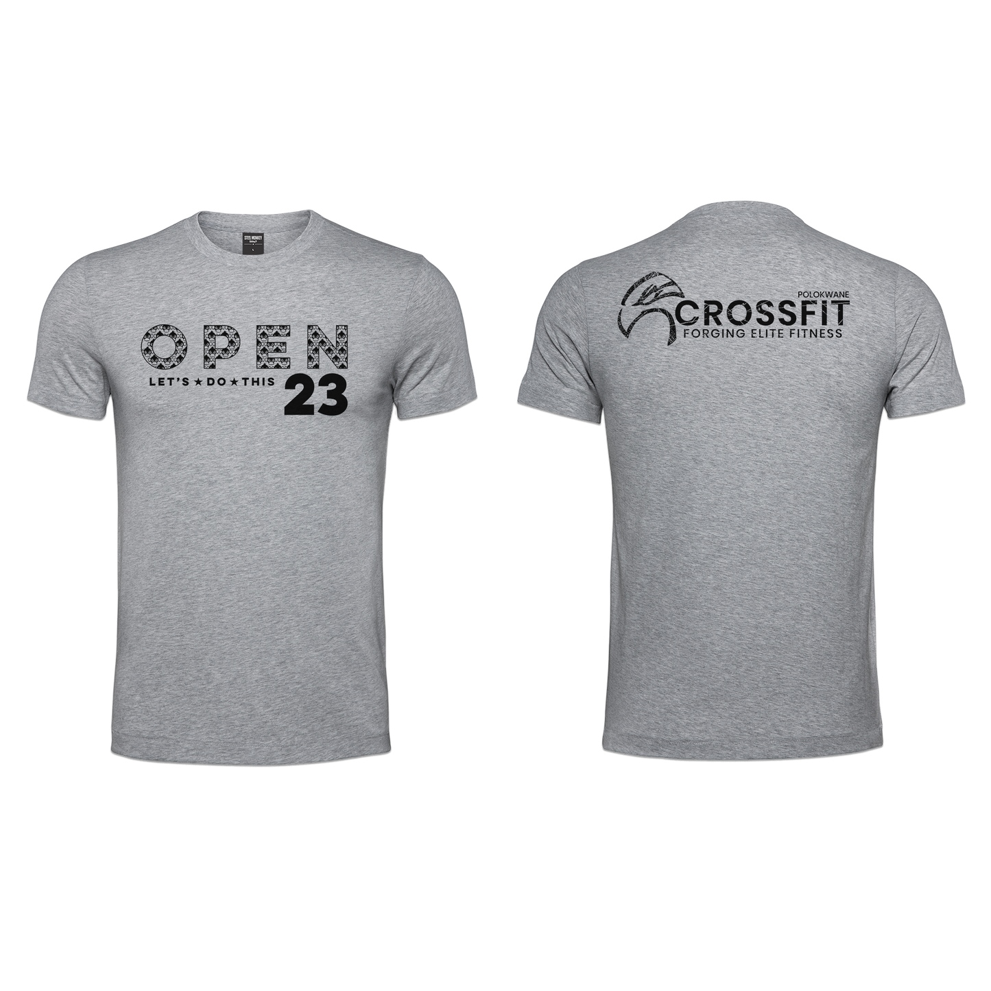 Crossfit Polokwane Open 2023 Ladies T - Grey Melange