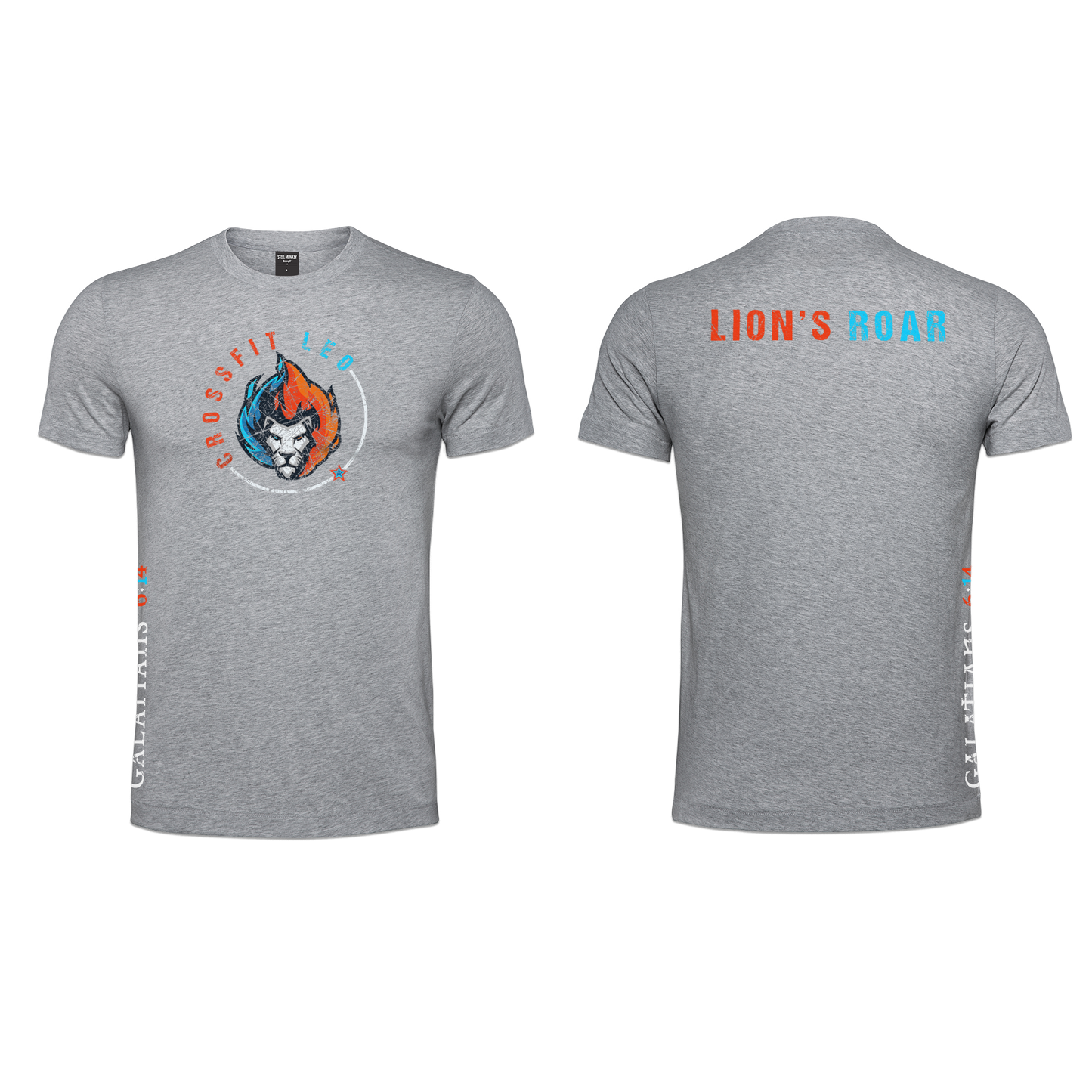 CrossFit Leo - T-Shirt - Grey Melange