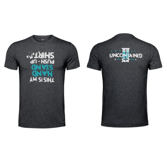 Uncontained II Ladies T-Shirt - Charcoal HSPU