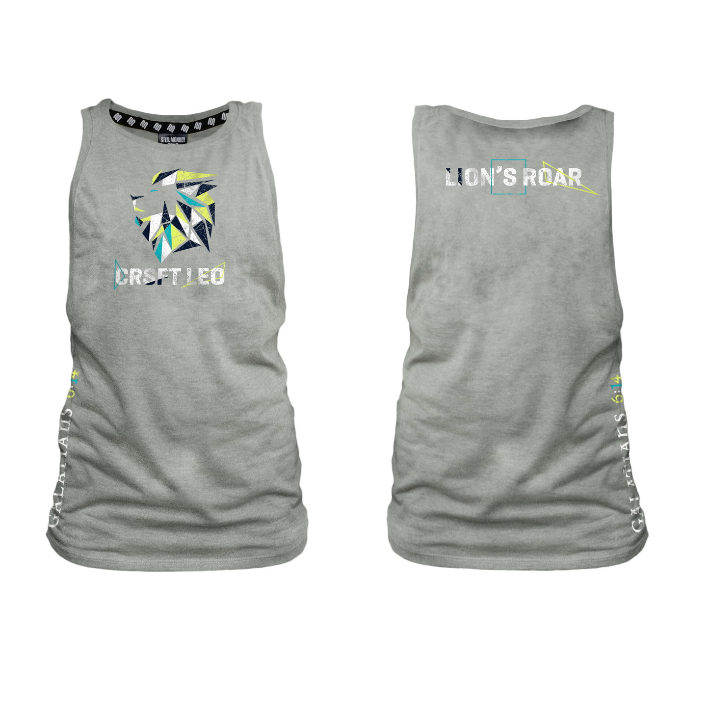 CrossFit Leo - Muscle Tank - Grey - 1