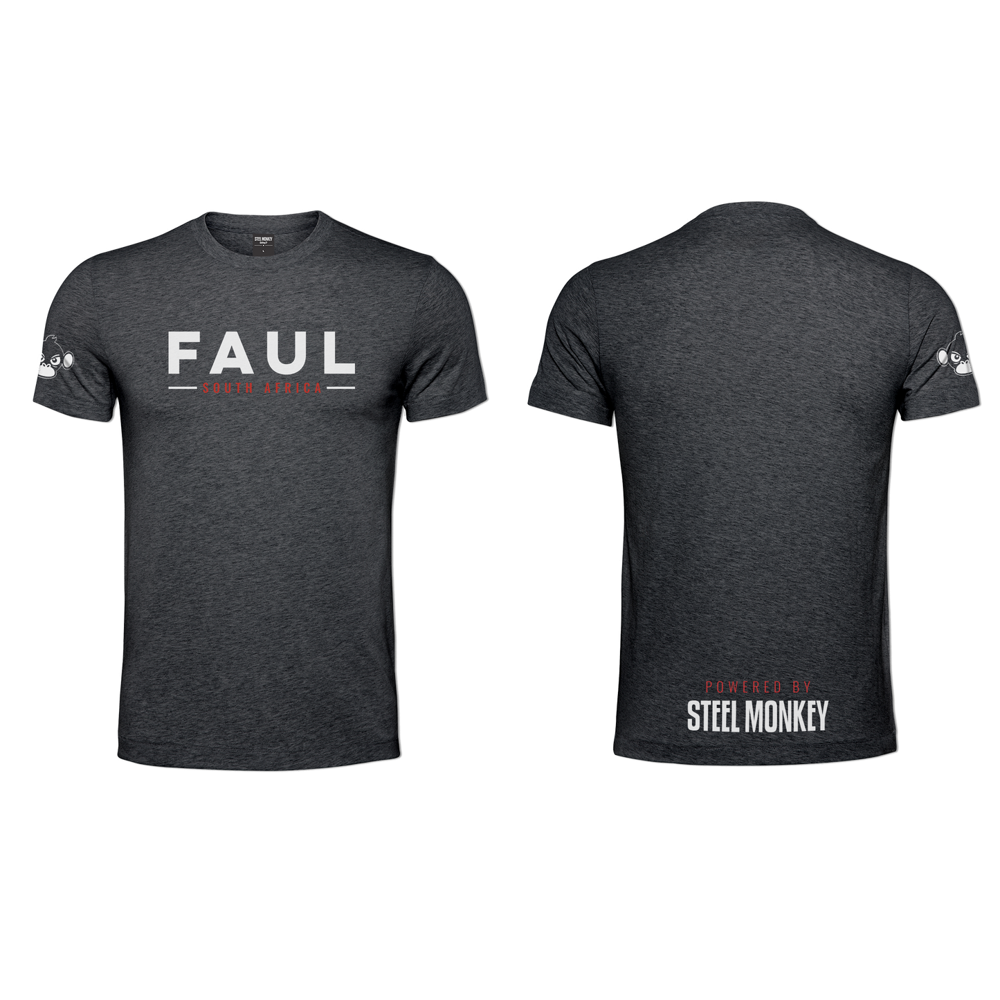 Megan Faul Ladies T-Shirt - Charcoal Melange