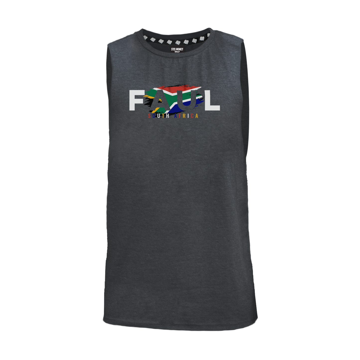 Megan Faul Men's Tank Flag - Charcoal Melange