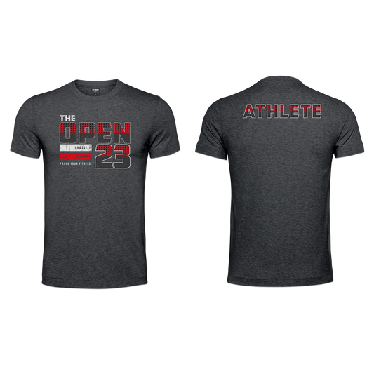 Taniwha Open 2023 Mens T - Charcoal Melange