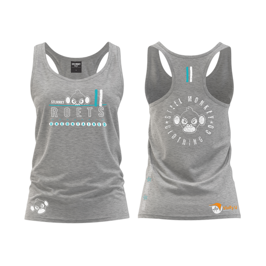 The ROETS Ladies Straight Cut Vest - Light Grey