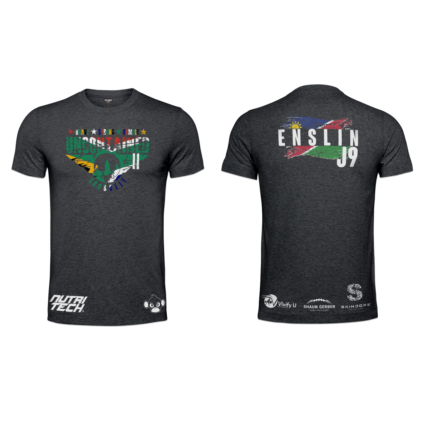 Janine RTN Ladies T-Shirt - Charcoal