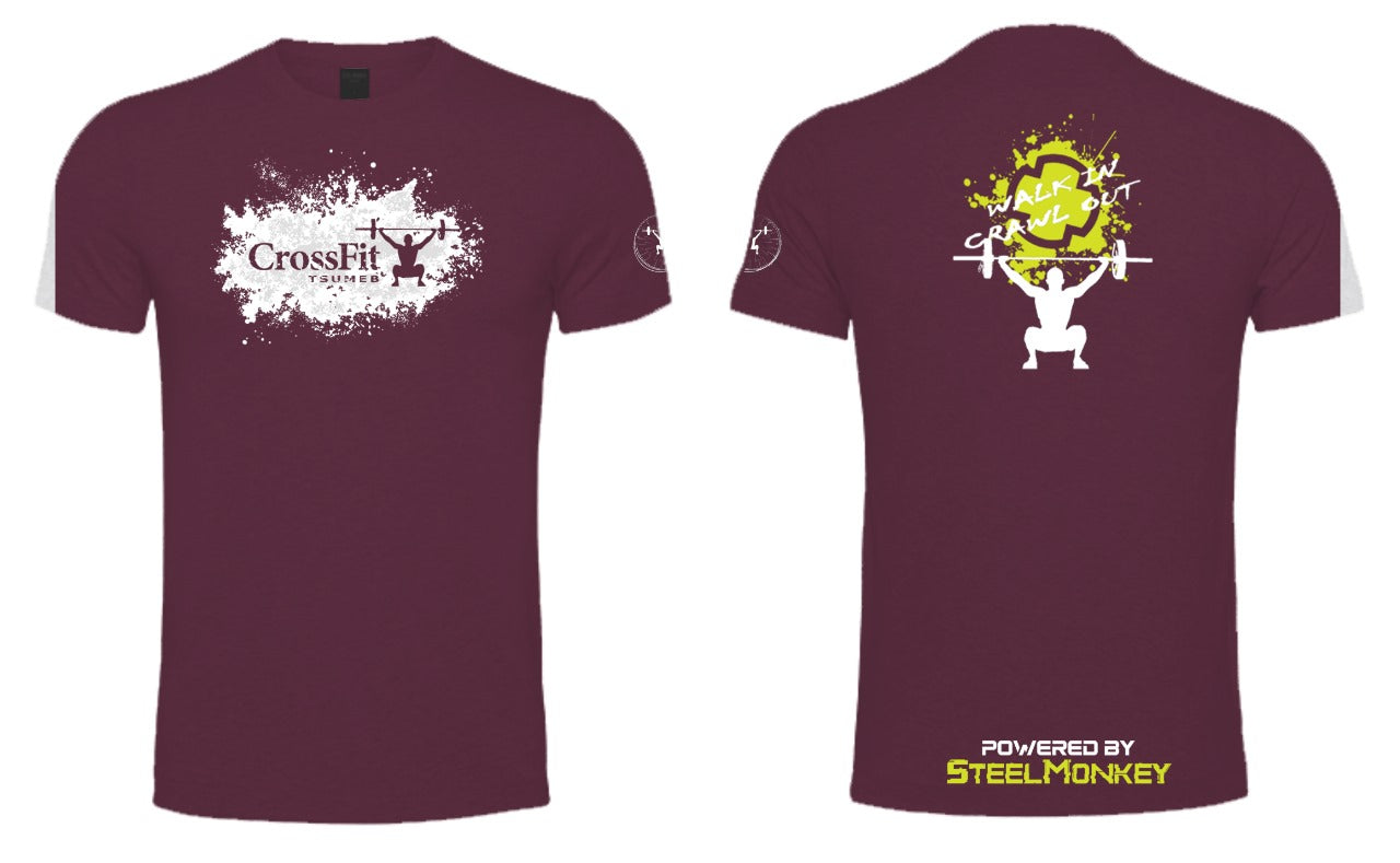 CF Namibia - Tshirt - Splatter - Ladies - Yellow&White