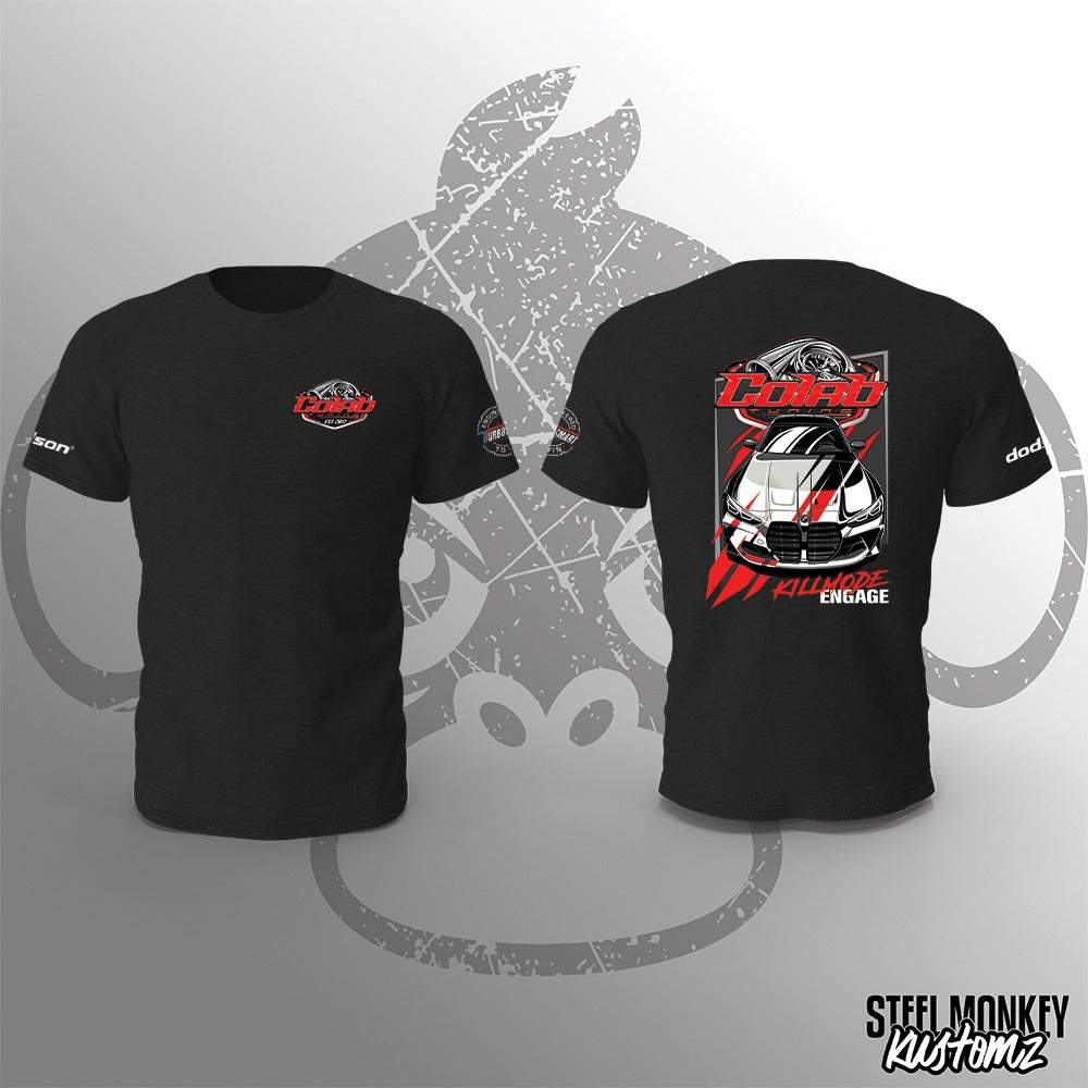 Colab Tuning - BMW - T-Shirt - Black - Killmode - Turbosmart