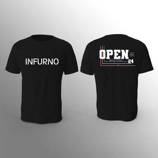 Fitness Infurno - T-Shirts - Black - Open24