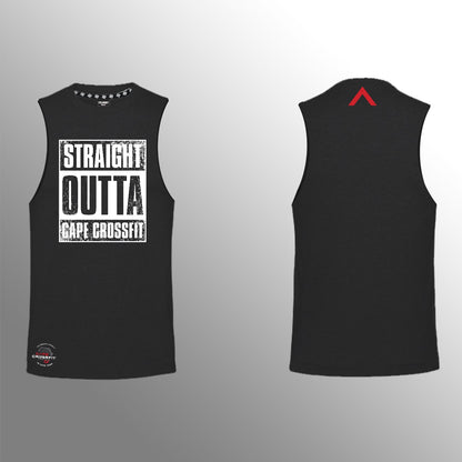 Cape CrossFit - Straight Outta - Muscle Tank - Black